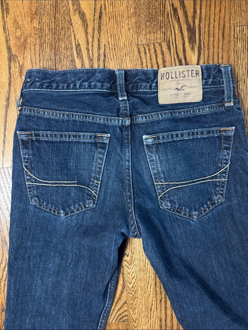 Y2K Hollister Skinny Jeans Dark Wash W28 L30 Women’s 2000s Low Rise Denim